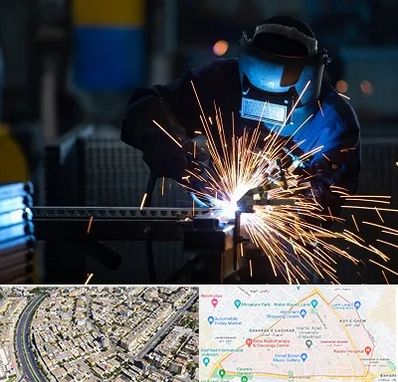 جوشکاری در شهرک غرب مشهد