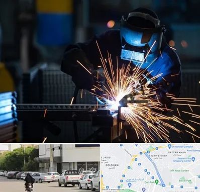 جوشکاری در قدوسی شرقی شیراز