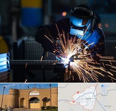 جوشکاری در ایرانشهر