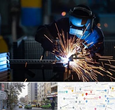 جوشکاری در فاطمی 