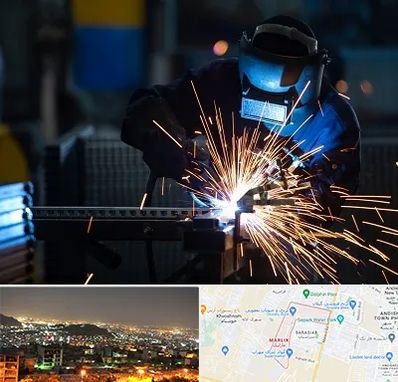 جوشکاری در مارلیک کرج