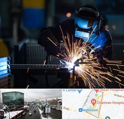 جوشکاری در اقدسیه 