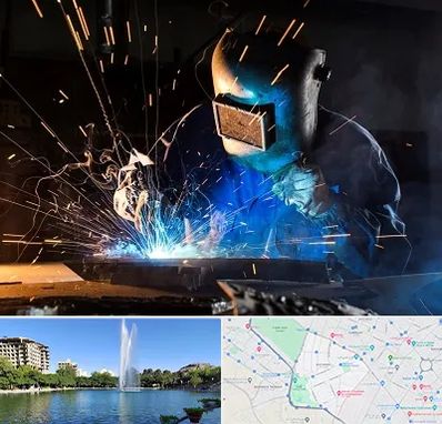 جوشکار سیار در کوهسنگی مشهد