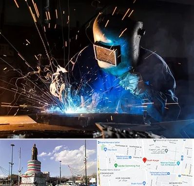 جوشکار سیار در کارگر جنوبی 