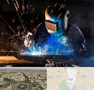 جوشکار سیار در قزوین