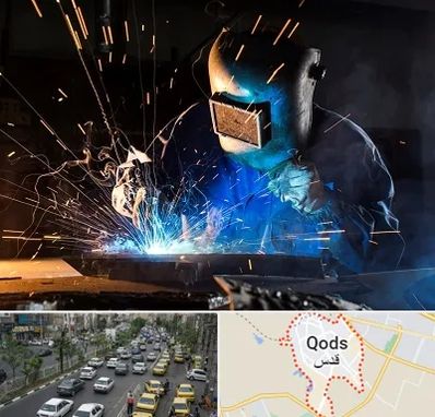 جوشکار سیار در شهر قدس