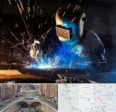 جوشکار سیار در منطقه 10 تهران 