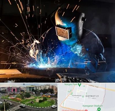 جوشکار سیار در تهرانسر 