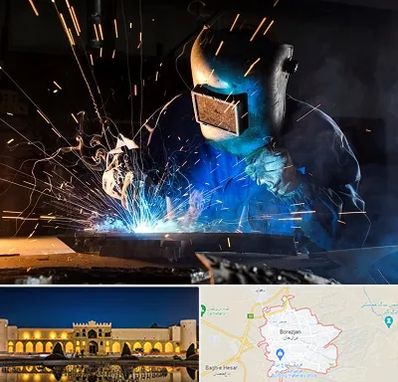 جوشکار سیار در برازجان