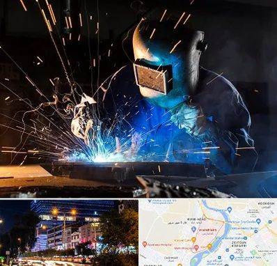 جوشکار سیار در کیانپارس اهواز