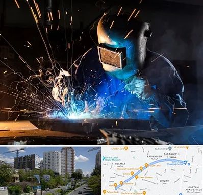 جوشکار سیار در اندرزگو 