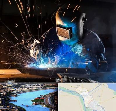 جوشکار سیار در خرمشهر
