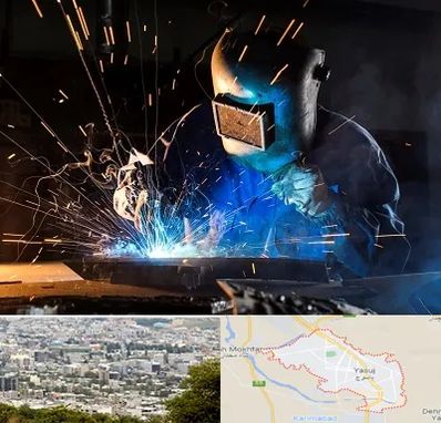 جوشکار سیار در یاسوج