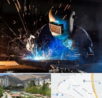 جوشکار سیار در شهر زیبا 