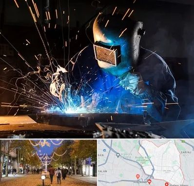 جوشکار سیار در ولیعصر ارومیه