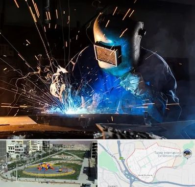 جوشکار سیار در مرزداران تبریز