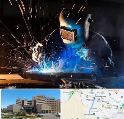 جوشکار سیار در صیاد شیرازی مشهد