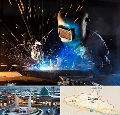 جوشکار سیار در زنجان