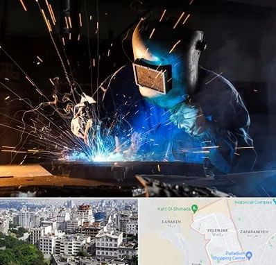 جوشکار سیار در ولنجک 