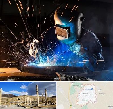 جوشکار سیار در مرودشت