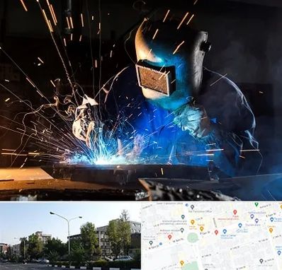 جوشکار سیار در میدان کاج 