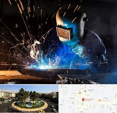 جوشکار سیار در هفت حوض 