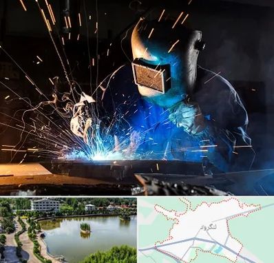 جوشکار سیار در لنگرود