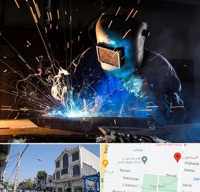 جوشکار سیار در افسریه 