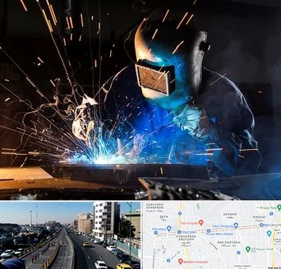 جوشکار سیار در پیروزی 