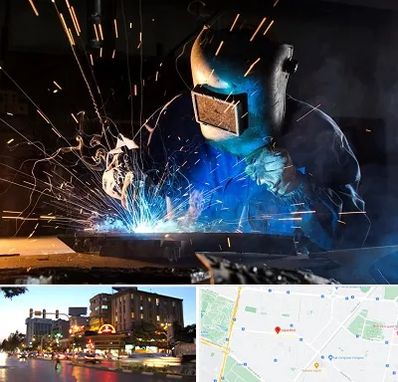 جوشکار سیار در بلوار سجاد مشهد 