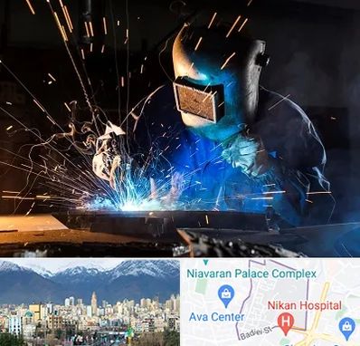 جوشکار سیار در آجودانیه 