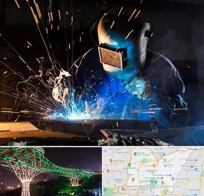 جوشکار سیار در منطقه 3 تهران 