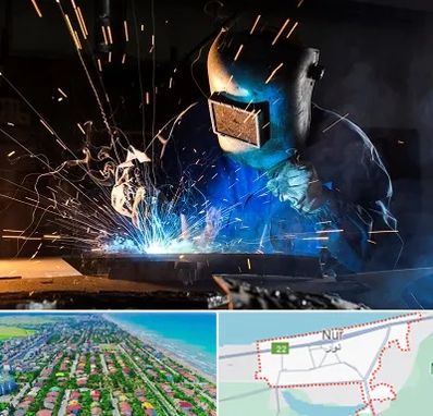 جوشکار سیار در نور