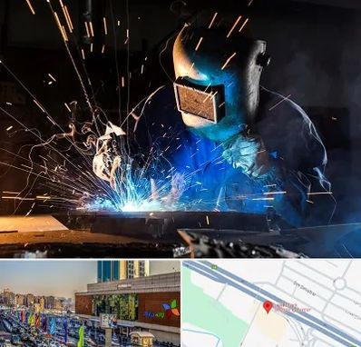 جوشکار سیار در لاله پارک تبریز