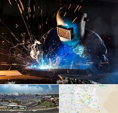 جوشکار سیار در منطقه 15 تهران 