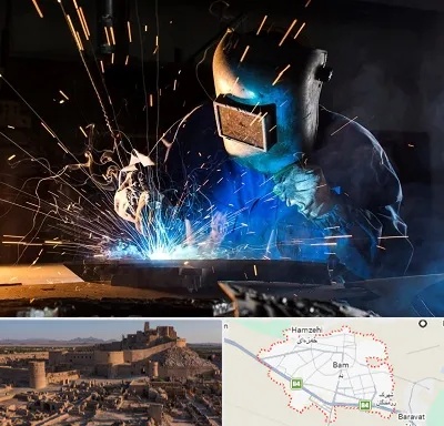 جوشکار سیار در بم