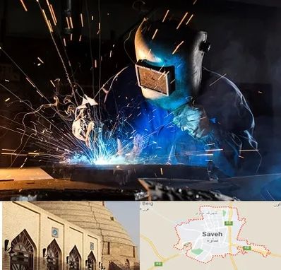 جوشکار سیار در ساوه