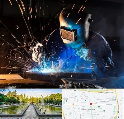 جوشکار سیار در سرسبز 