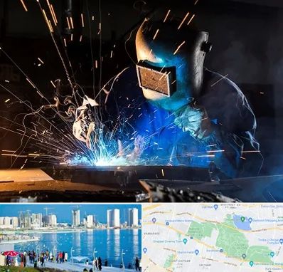 جوشکار سیار در چیتگر 