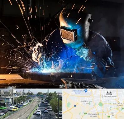 جوشکار سیار در جنوب تهران 