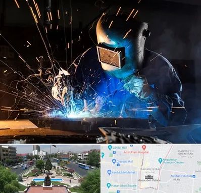 جوشکار سیار در بهارستان 