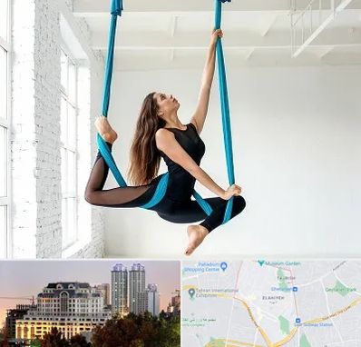 آریال یوگا در فرشته 