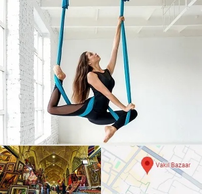 آریال یوگا در بازار وکیل شیراز