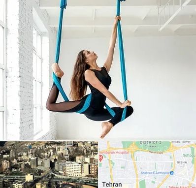 آریال یوگا در مرزداران 