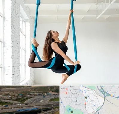 آریال یوگا در یاغچیان تبریز