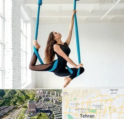 آریال یوگا در شمال تهران 
