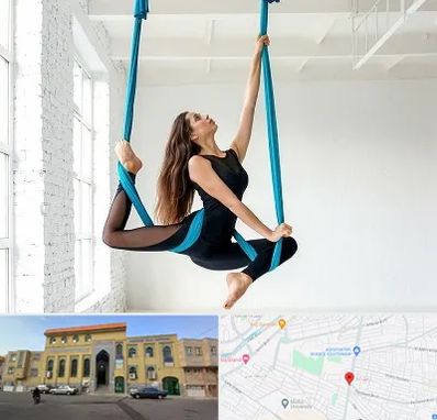 آریال یوگا در زنبیل آباد قم