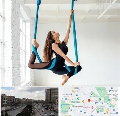 آریال یوگا در بلوار فردوسی مشهد 