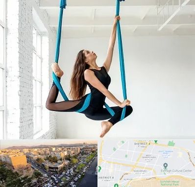آریال یوگا در تهرانپارس 