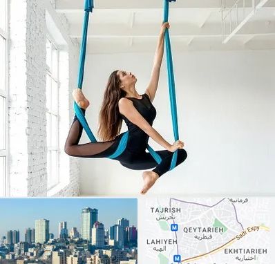 آریال یوگا در قیطریه 